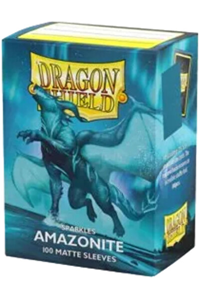 Arcane Tinmen Dragon Shield Matte Amazonite Sleeves 100 pcs – Standard Size
