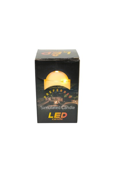 OEM Lumânare decorativă LED cu suport transparent CH871