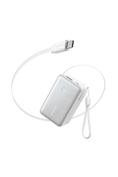 Anker بنك طاقة نانو 45 واط 10000 مللي أمبير أبيض