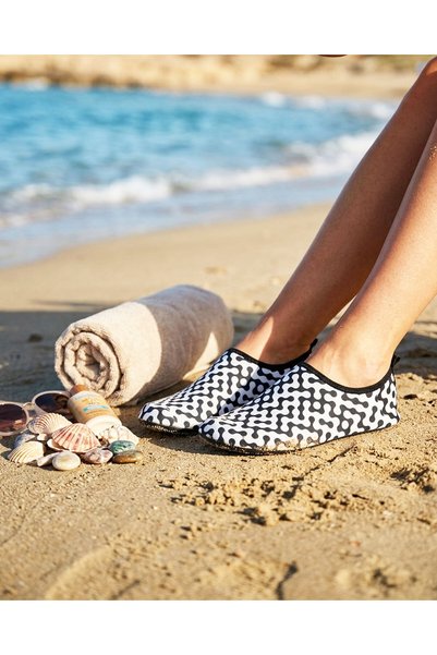 Patiks Digital Printed Pool, Beach and Sea Shoes