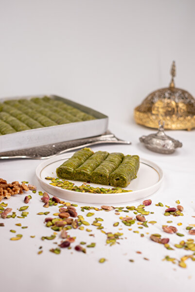 Yahyaoğlu Antep fıstıklı yeşil sarma 500gr