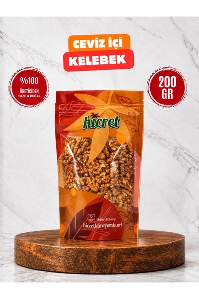Hicret Kuruyemiş Ceviz İçi Duble 200 GR