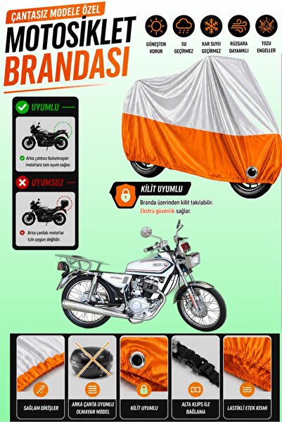 Cemku Twin Top Gray - Bottom Orange Kuba Cheetah 100 Compatible Engine Cover,...