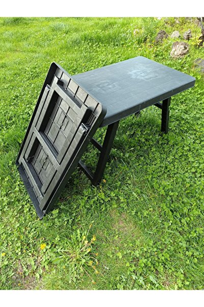 EVKO MOBİLYA Kamp Masası, Katlanır Plastik Masa, Piknik Masası, Bahçe Balkon ...