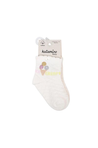 Katamino Togo Aks Baby Girl Socks 43018