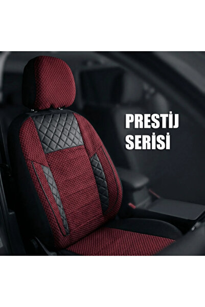 İmza Oto Tekstil Prestij Serisi Universal Oto Koltuk Kılıfı Takımı - 2+1 Tica...