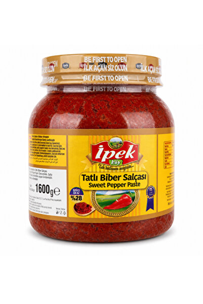 İpek Tatlı Biber Salçası 1600 gr Pet