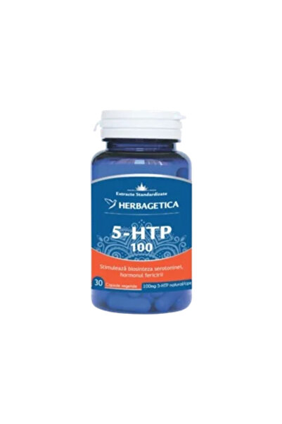 herbagetica 5 HTP 100 Форте, 30 капсули