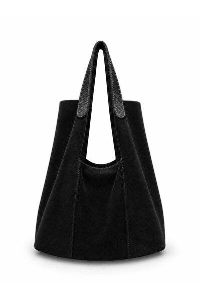 PaminBags Aksesuar Gerçek Süet Deri Sakaş Omuz Çantası PMN0071