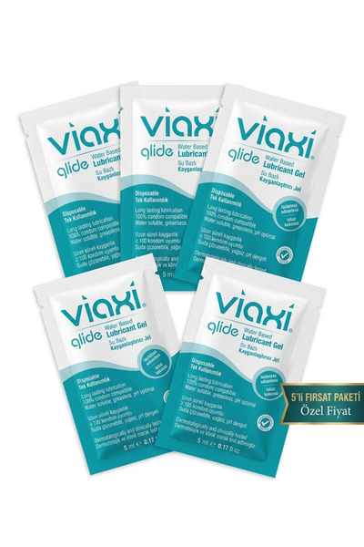 Greenport Su Bazlı Kayganlaştırıcı Jel 5 ml X 5 Adet Tek Kullanımlık - Ph Dengeli