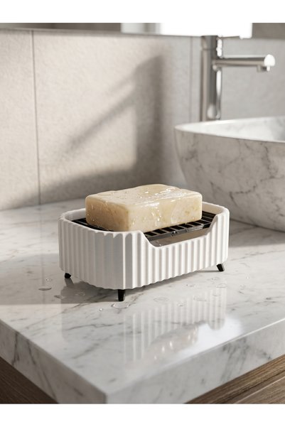 Fulmin Modern Design Soap Dish / Stylish and Convenient / 13-8cm