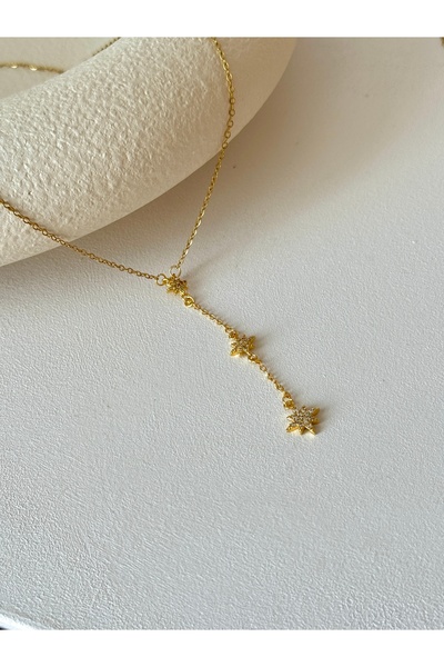YOUES JEWELRY Çelik Taşlı Kadın Kolye