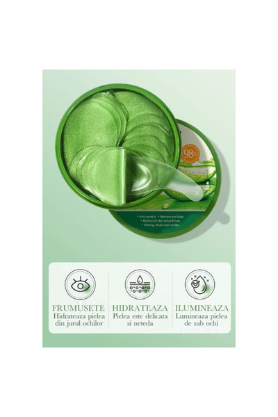unbranded Mască facială cu aloe vera hidratantă, calmantă pentru ten sensibil...