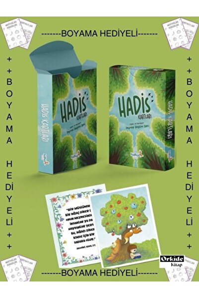HüdHüd Kitap Boyamalı- Hadis Kartları , Zeynep Begüm Şen