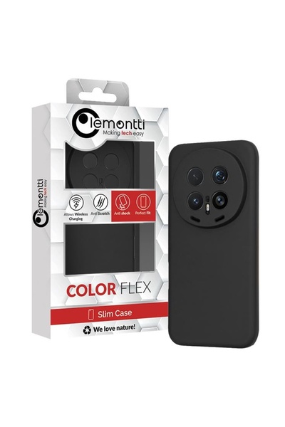 lemontti Husa Silicon Silky Honor Magic8 Pro Negru