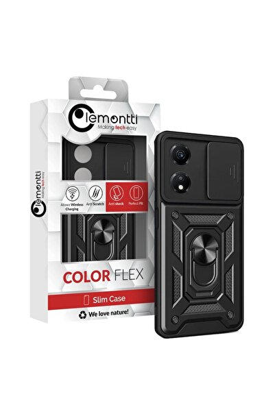 lemontti Husa CamShield Honor X7b / X7b 5G / 90 Smart Negru