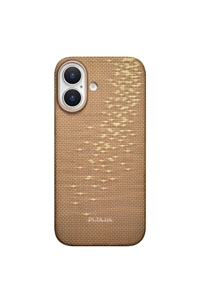 PITAKA Husa Ultra-Slim Aramida Glinds of Gold Magsafe iPhone 17 Auriu
