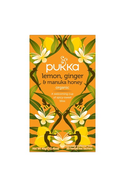 Pukka Infusion Lemon&Ginseng, ceai, Infuzie organica, 20 pliculete