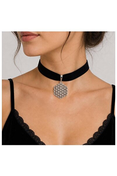Bijustore Flower of Life Kadın Choker