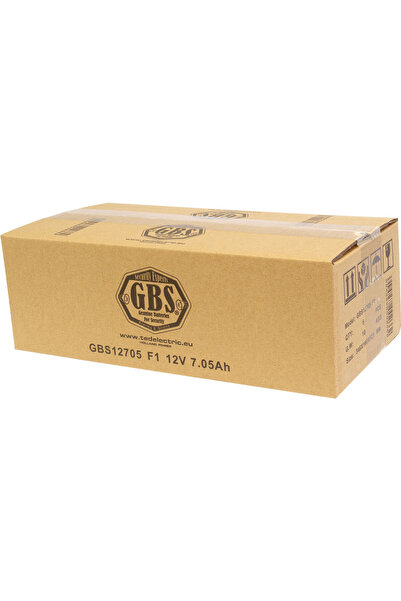 GBS Acumulator Stationar AGM VRLA Etans 12V 7.05A F1 T1, Dimensiuni 151mm x 65mm x h94mm