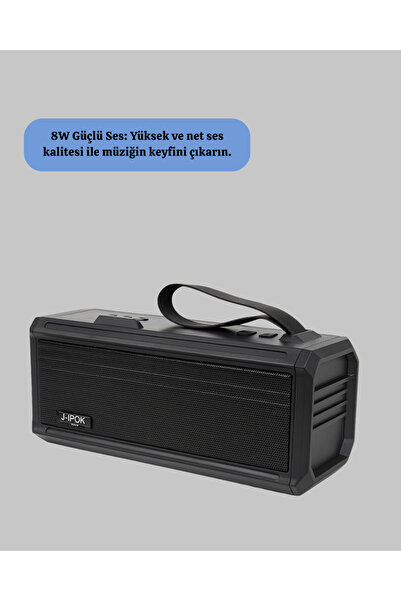 ZERO LAND DEPOMIX Taşınabilir J-IPOX P520 1200 mAh Bluetooth (90107) Hoparlör...