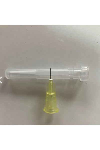 medeye Sarı Uçlu 30G x 4 mm İnce Uçlu Cilt Bakım Uygulama Seti - 100 adet - G...