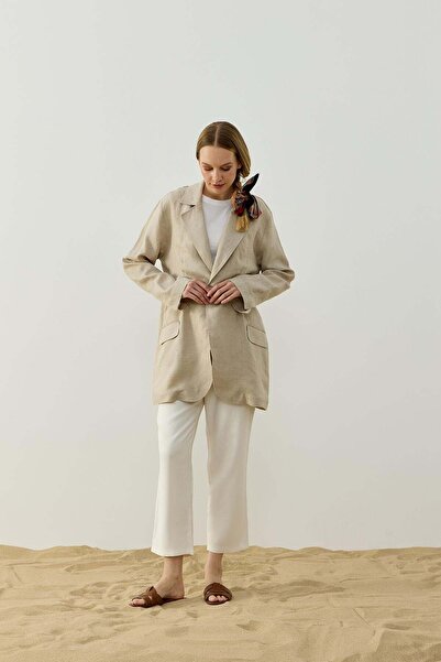 Hilay GRACE BLAZER CEKET NATURE