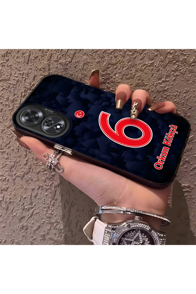 CHICASELUX حافظة هاتف خلفية صلبة من السيليكون متوافقة مع OPPO A60 Orkun Kökçü