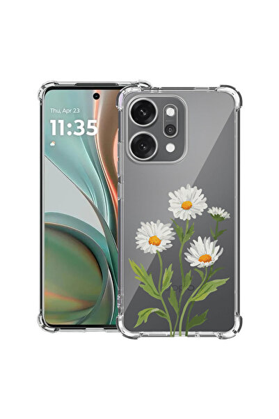 bestcase Husă Antișoc pentru OPPO Reno14, Florală - Margarete Presate, 205205...