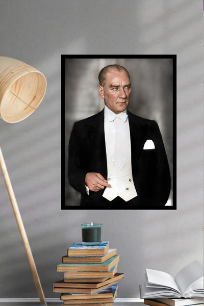 Hedef Plus Atatürk Temalı Çerceve Görünümlü MDF Tablo
