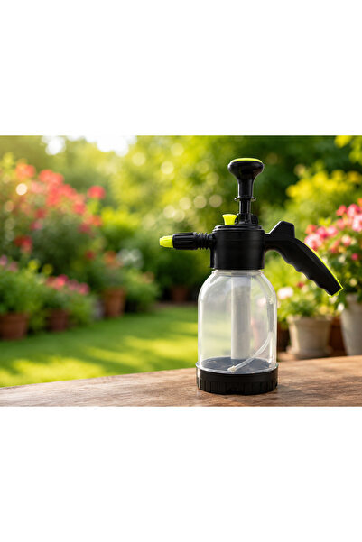 2 Litre Basınçlı İlaçlama Pompası Fıs Fıs Bahçe Bitki Sulama Sprey Püskürtücü