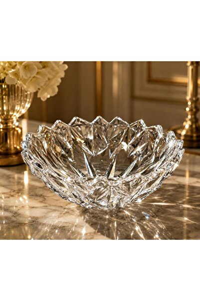 zepce design Dekoratif Kristal Cam Kase&Meyvelik