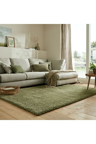 VivaDeco Covor Feather Soft Verde Olive 120X170 cm