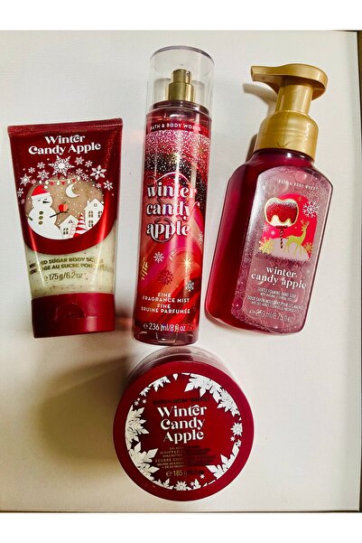 BBW Winter candy apple 4 pieces set