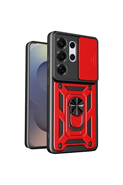 Bodycell Θωρακισμένη Συρόμενη Θήκη για Samsung Galaxy S26 Ultra – Κόκκινο, με...