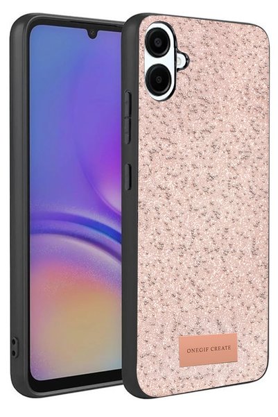 ONEGIF Ilkeshop Galaxy A07 4g Bright Silvery Cover (134419) - Pink