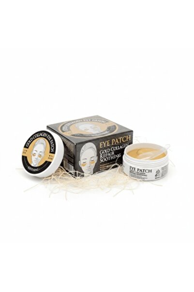 wokali Set 60 Masti pentru Ochi, cu Aur, Colagen si Spirulina, Wokali, Eye Patch