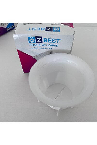 ÖZBEST Alaturka WC Matik Çift Kapaklı Pratik Tuvalet Kapağı Hijyenik Kullanım...