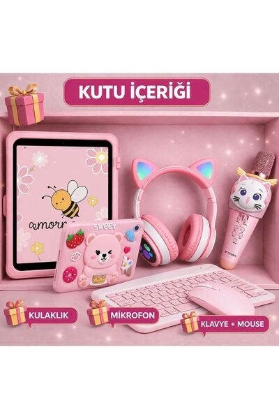 Samsung Galaxy Tab A11 64Gb 4GB-8.7'' Android TabletSM+Klavye ve mouse+kulakl...