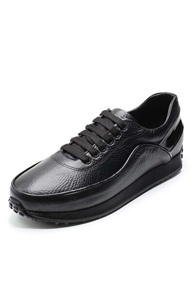COSTO Large Size Men's Shoes Ck1318 Black Calfskin Rubber Sole Comfortable Wi...