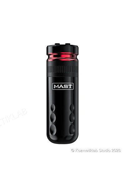 MAST Racer Kablosuz Dövme Makinesi (4.0 mm Stroke, Çift Batarya, Kompakt Tasa...