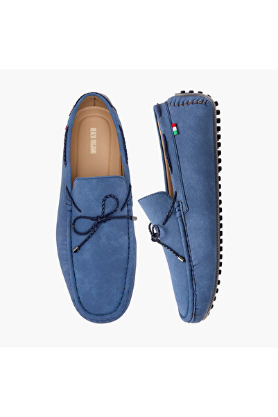 Renzo Ruganni Renzo Rugatti Men Lightweight Suede Driving Shoes