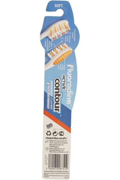 MB Fluorodine Active Contour Soft Toothbrush