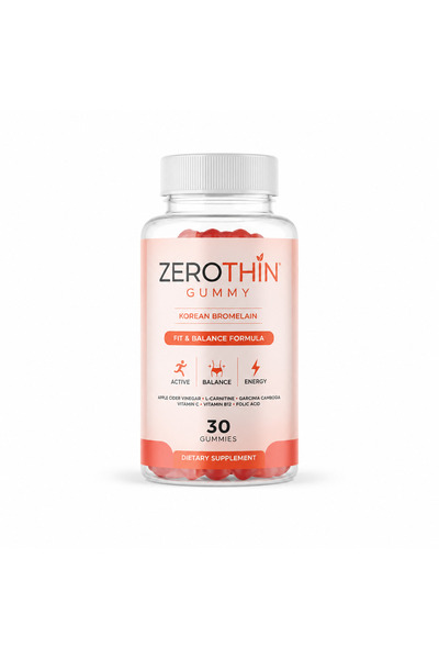 Gummy Zerothin Korean Bromelain 30 Gummies Takviye Edici Gıda