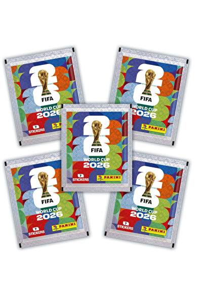 Next Plus Licensed Fifa World Cup 2026 ™   Official Sticker Collection 5 Pack...