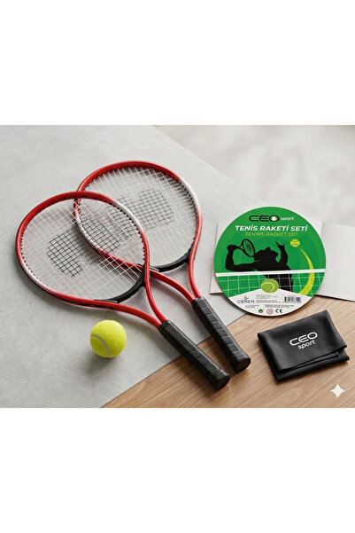 Genel Markalar Sport Tenis Raketi Seti Kırmızı