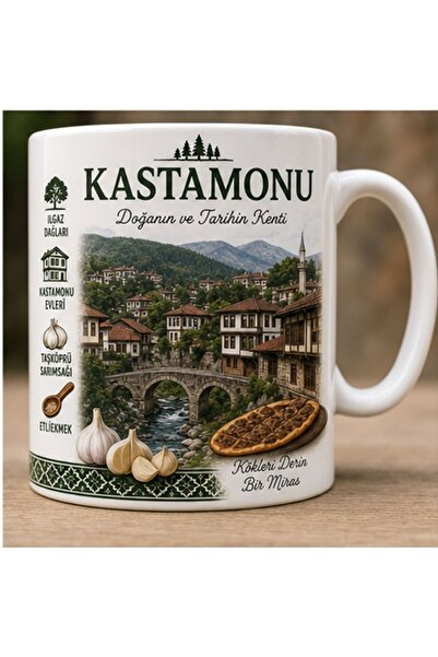 KADOREX DESIGN Turkish Cities Special Design Mug – Collection with Regional C...