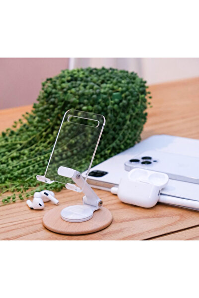 Generic Transparent Folding 360 Rotation Cell Phone Stand Holder °   Multi-An...