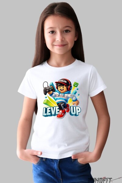 GILDAN Tricou Roblox Master Gamer Design Level Up