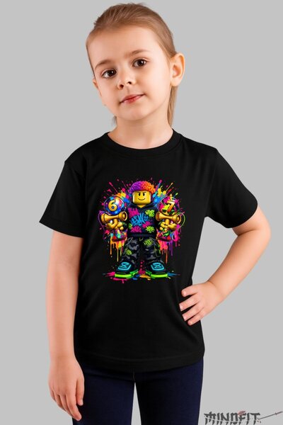 GILDAN Tricou Roblox Kendama Model Valuri Electrice 10